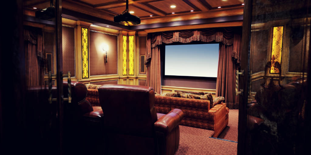 At Home Movie Theater | Cathey's Audio Visual Entertainment - CAVE